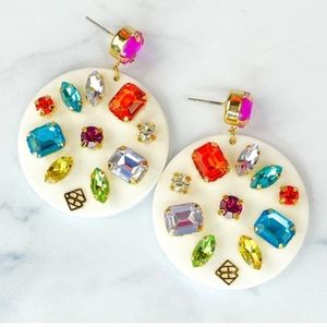 Brianna Cannon Rainbow Crystal Earrings